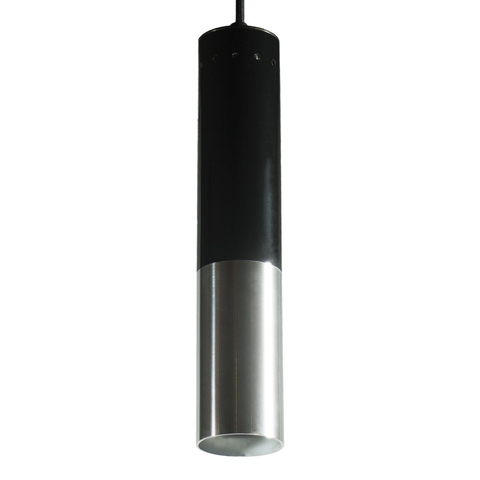 Люстра Ike Suspension черная-Silver 1 диаметр 5.5см.