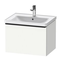 Duravit D-Neo DE425401818 Тумбочка подвесная 634x452хh440, 1 ящик, цвет: белый матовый (для раковины 236765) фото