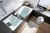 Villeroy&Boch U906100PA Подушка, цвет-антрацит, длина, мм-240, ширина,мм-150, высота, мм-50, материал-высококачественный мягкий поропласт, водонепроницаемый