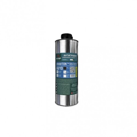 AUTOP PROFESSIONAL Антигравий под пистолет 60/10 черный 1 л