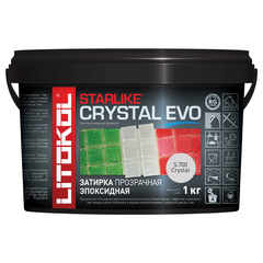 Затирка швов эпоксидная Litokol Starlike Evo S.700 Crystal, 1 кг