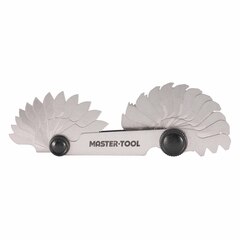Резьбомер M/MF 24шт MASTER-TOOL 1090202010031