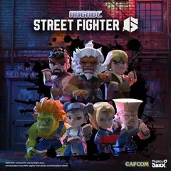 Случайная фигурка Mighty Jaxx Capcom: Street Fighter 6