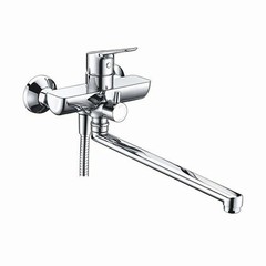 WasserKRAFT Lippe 4502L Смеситель для ванны с длинным изливом, цвет: хром фото