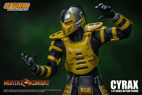 Фигурка Сайракс масштаб 1/12 Мортал Комбат Storm Collectibles