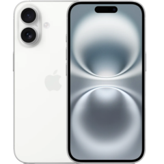 Apple iPhone 16 128GB White - Белый (eSIM + NanoSIM)