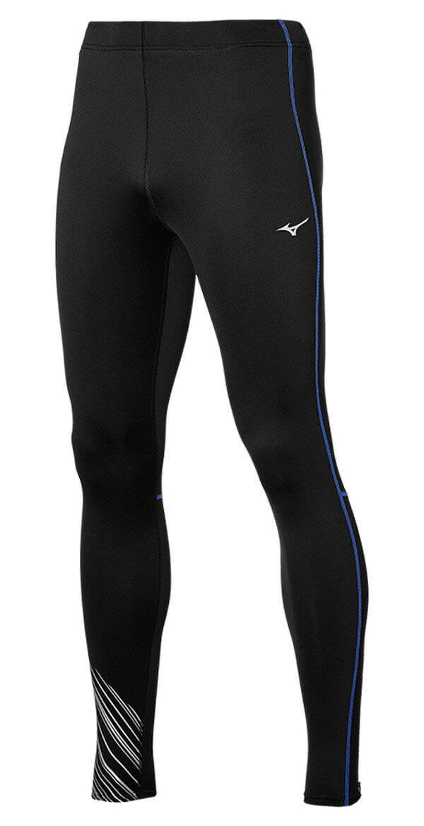 Mizuno Warmalite Tight утепленные беговые тайтсы мужские черные (Распродажа)