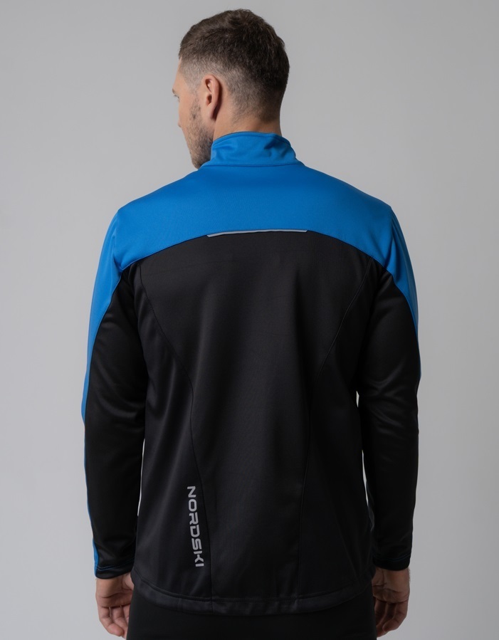 Nordski Active лыжная куртка мужская blue-black - 5