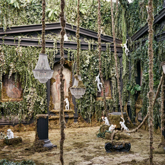 Настенный светильник Monkey Lamp Outdoor Hanging Left