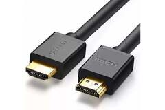 Кабель UGREEN HD104 (60820) HDMI Male To Male Cable, 1,5 м, черный