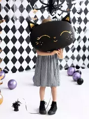 Шар ПД Фигура, Голова, Кошка, Черный, 19
