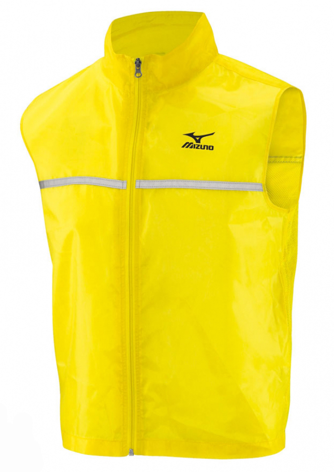 Жилет беговой Mizuno Running Vest жёлтый