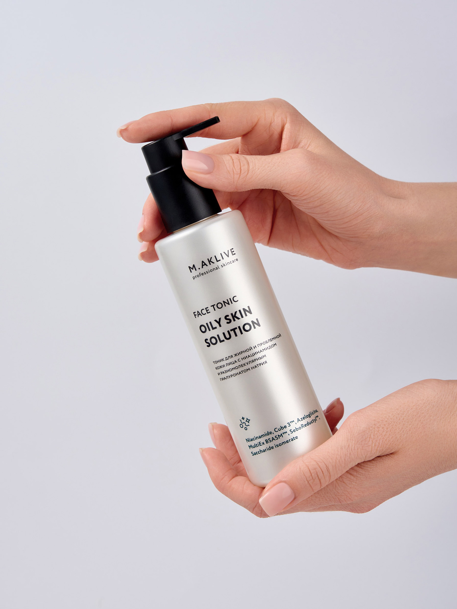 M.Aklive Face Tonic Oily Skin Solution Тоник для лица "Решение для жирной кожи", 200 мл
