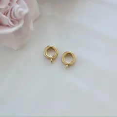 Бейл, держатель для кулона, 9*3 мм, позолота, ЗМ180