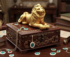 Силиконовый молд Лев большой 3 D