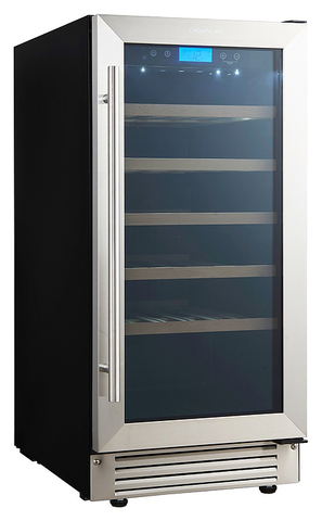 Винный шкаф Cellar Private CP032-1T серебристая дверь
