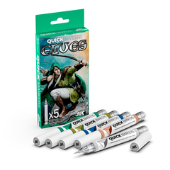 Набор акриловых маркеров AK Interactive Quick Marker Set - Elves