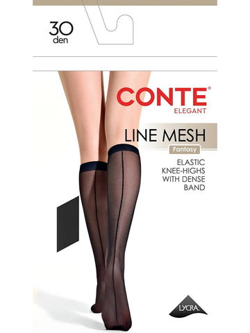 Гольфы Line Mesh 30 Conte