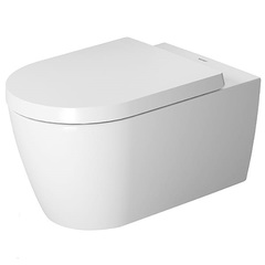 Duravit ME by Starck 2529092000 Унитаз подвесной 370х570х355 безободковый, антибактериальное покр. фото