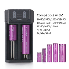 Зарядное устройство Efest Mega USB для Li-ion, NiMH аккумуляторов