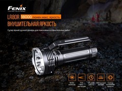 Фонарь Fenix LR80R 18000lm аккумуляторный