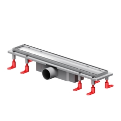 Am.Pm W02SC-U11-050-04SB PrimeFlow Трап для душа линейный универс затвор Tile 50см цвет сталь мат фото