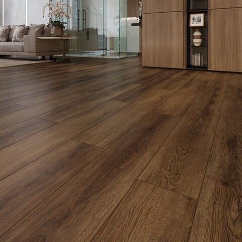 SPC ламинат Evofloor Home - Oak Сhocolate (Дуб Шоколадный) L-20242