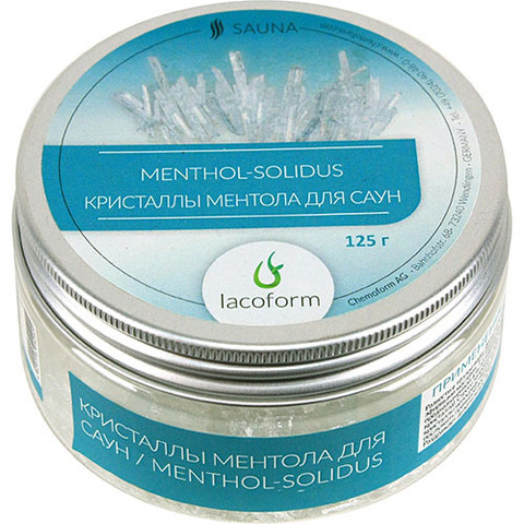 Кристаллы ментола для саун Menthol-Solidus (125 г)
