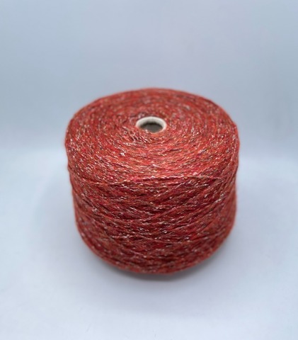 Linea Piu (пр.Италия), art.Scottish, 250м/100гр. 53%Меринос 23%Полиэстер 12% Акрил 12%Полиамид, цвет-Рыжий на молочной основе(6/176),арт.30762