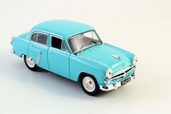 Moskvich-402 blue 1957 IST Models 1:43