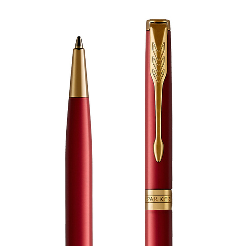 Ручка шариковая Parker Sonnet Core, LaqRed GT SLIM (1931477)