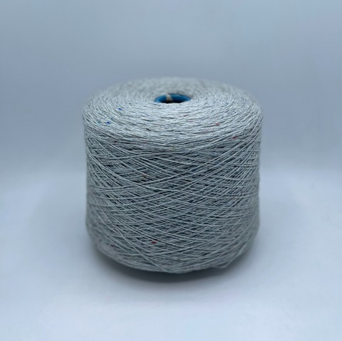 Filcom (пр.Италия), art-Alba tweed 3/15 500м/100гр. 40%Кашемир 30%Шелк 30%Меринос, цвет-Серо-голубой,твидовый арт.25214