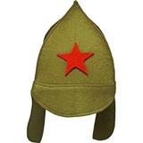 Фетровая шапка для бани Буденовка - 6