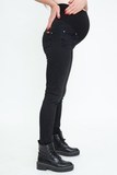 Джинсы для беременных (SLIM) 08887 черный
