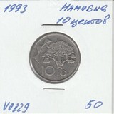 V0829 1993 Намибия 10 центов V0829 1993 Намибия 10 центов