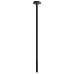Gessi 316 54496#707 Излив потолочный для удаленного управления, длина под заказ(365-1900мм), цвет: brushed black metal pvd фото