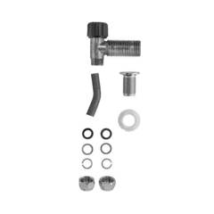 Duravit DuraStyle Basic 75081000 Комплект переходников для подключения посередине для бачка, хром фото