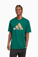 Футболка adidas DDL Skate - зеленый
