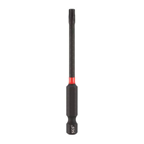 Бита T25 х90мм TORX Impact(ударная) S2 1шт SGS 6390-T25-IB
