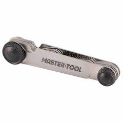 Резьбомер M/MF 24шт MASTER-TOOL 1090202010031