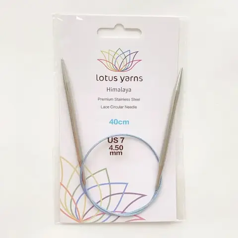 Спицы Lotus Yarns Himalaya Premium круговые 4,5 мм/40 см 14010