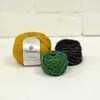 Набор материалов к МК Жук в технике Puff Color Knitting