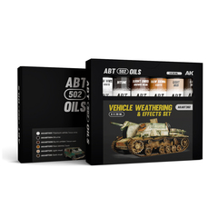 Abteilung 502 Vehicle Weathering & Effects Set - набор масляных красок, 6х20 мл