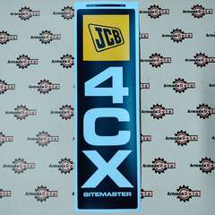 Наклейка вертикальная "JCB 4CX" | 332/G3062 | JCB