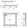 Aquanet GL180 265570 Акриловый поддон для душа 90x90, цвет: белый