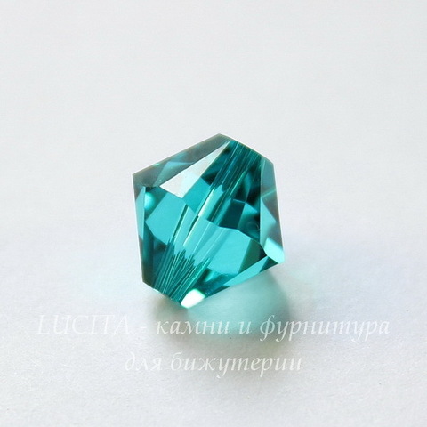5328 Бусина - биконус Сваровски Blue Zircon 8 мм