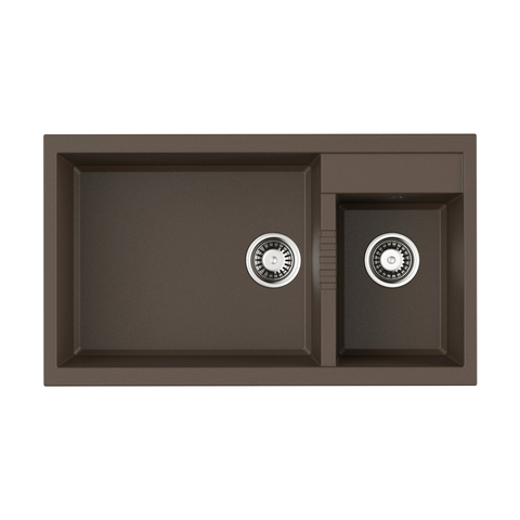 Omoikiri 4997242 Мойка Tedori 86-2-LB-ES Tetogranit/эспрессо