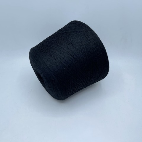 Tollegno (пр.Италия),art-Harmony 2/30 1500м/100гр. 100%меринос , цвет-Черный(233) арт.29876