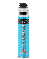Пена полиуретановая монтажная профессиональная KUDO HOME 70 всесезонная