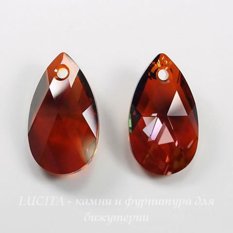 6106 Подвеска Сваровски Капля Crystal Red Magma (28 мм) ()